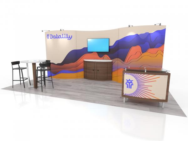 ECO-2127 Sustainable Modular Trade Show Display -- View 1